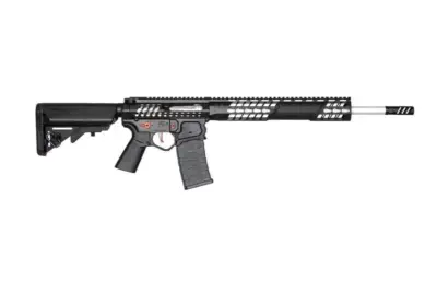 Replika karabinka EMG F-1 BDR PTU SF - czarno/czerwona - obrazek 5