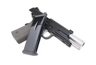 Replika pistoletu KP-05 (green gas) - oliwkowa - obrazek 3