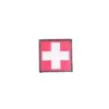 asgbox.pl - Naszywka IR - Krzyż medyczny - czerwona