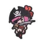 asgbox.pl - Naszywka Pirate Girl - Gothy
