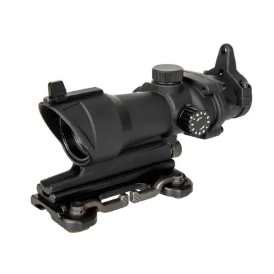 Replika lunety ACOG Style 4x32 z podświetleniem i montażem QD - czarna JJA-10-030706-00 asgbox.pl Replika lunety ACOG Style 4x32 z podświetleniem i montażem QD - czarna JJA-10-030706-00 asgbox.pl