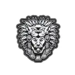 asgbox.pl - Naszywka Aztec Warrior Head - Urban