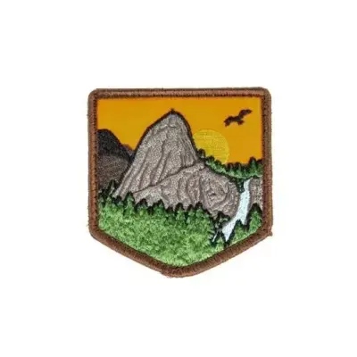 asgbox.pl - Naszywka Moutain Adventure - FullColor