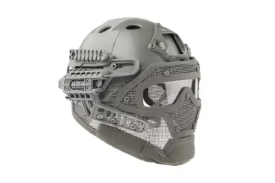 Replika Hełmu FAST Gunner (PJ) - Szary - obrazek 3
