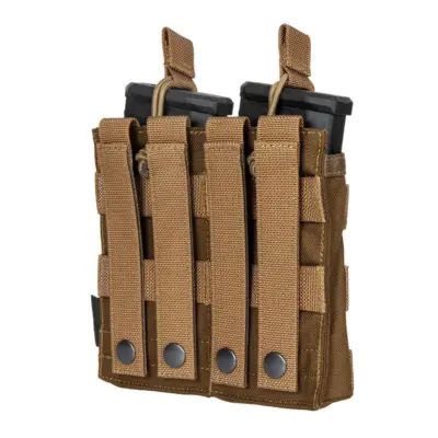 asgbox.pl - Uniwersalna podwójna ładownica na magazynki - Coyote Brown