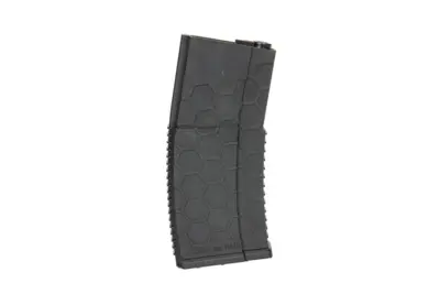 asgbox.pl - Polimerowy magazynek hi-cap HX 300 kulek do replik M4/M16 - czarny
