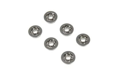 Zestaw 6 stalowych łożysk kulkowych 8mm do replik Krytac - obrazek 2