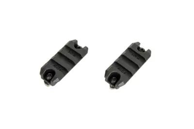 asgbox.pl - Polimerowa szyna M-LOK 2" (2 sztuki) - czarna