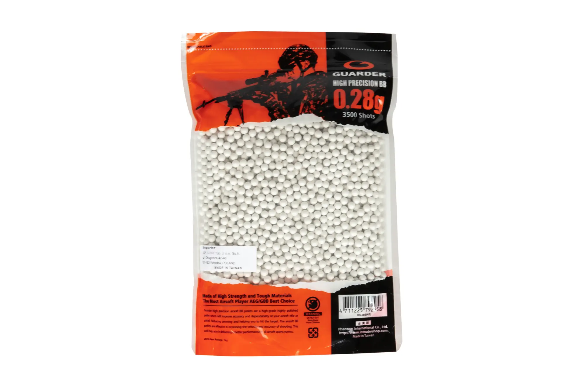 Kulki Guarder 0,28g - 3500 szt OD-G-GUA-16-001231-00 asgbox.pl asgbox.pl - Kulki Guarder 0