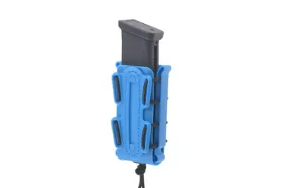 Ładownica softshell na magazynki pistoletowe - niebieska - obrazek 2