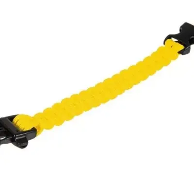 Alternative view of Bransoletka survivalowa (fastex) - żółta