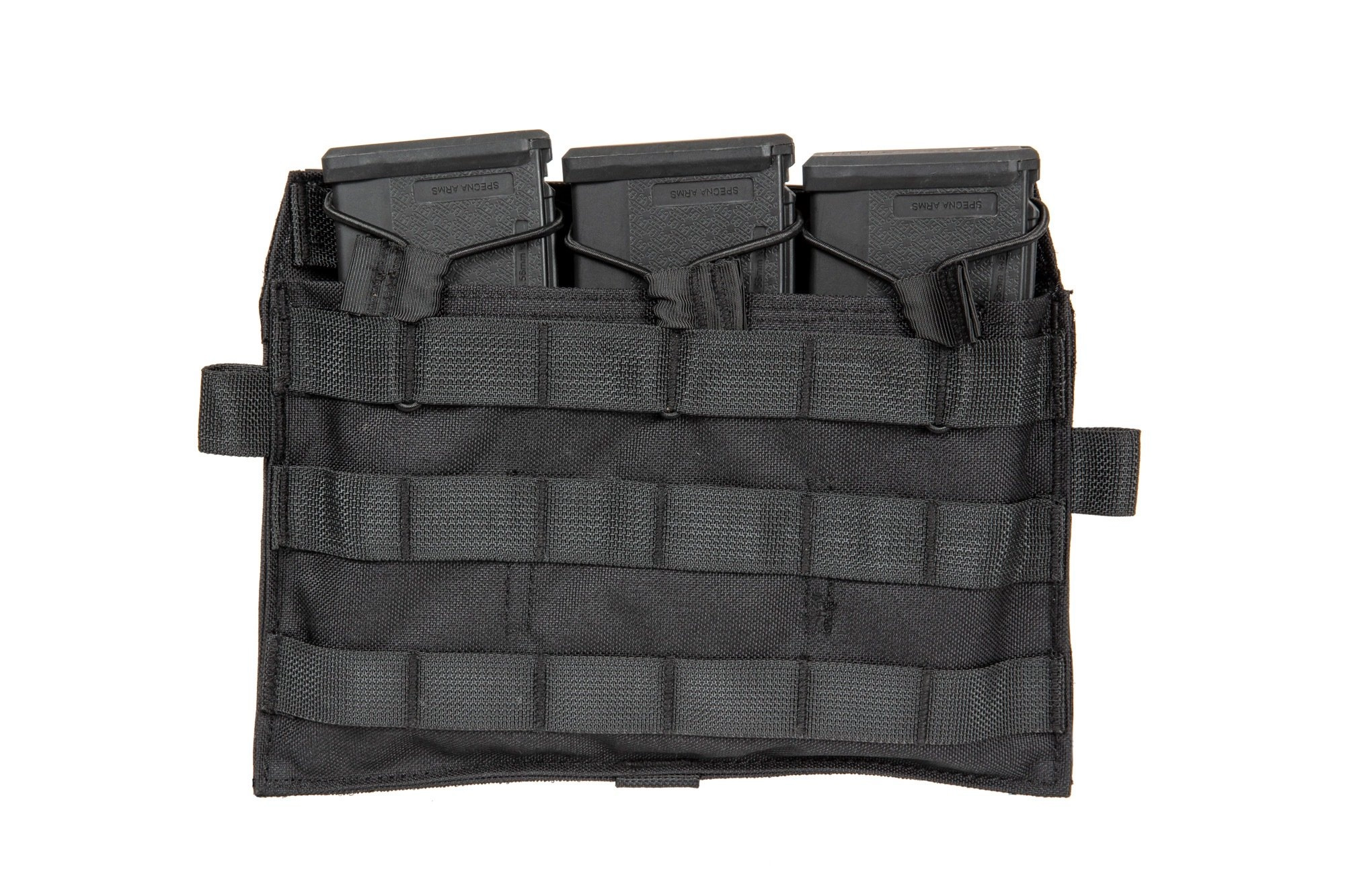 Potrójna ładownica shingle do kamizelki Rush 2.0 - czarna UTT-19-029161-00 asgbox.pl asgbox.pl - Potrójna ładownica shingle do kamizelki Rush 2.0 - czarna