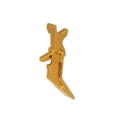 Alternative view of Język spustowy CNC do replik typu M4/M16 (M) - pomarańczowy