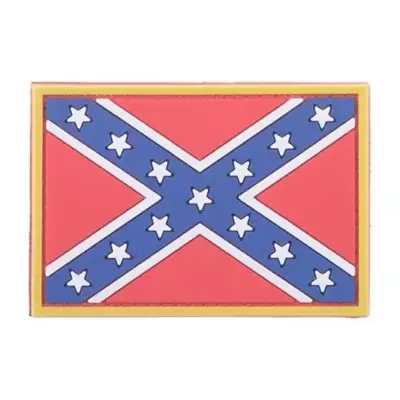 asgbox.pl - Naszywka 3D - Confederate Rebel - Full Color