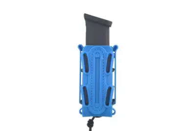 Ładownica softshell na magazynki pistoletowe - niebieska - obrazek 3