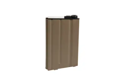 Krótki magazynek mid-cap 110 kulek do replik M4/M16 - tan - obrazek 3