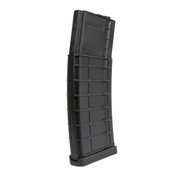 asgbox.pl - Długi magazynek hi-cap 450 kulek do replik M4/M16 - czarny