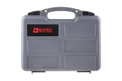 Walizka na pistolet Nuprol pistol case PNP - szara - obrazek 2