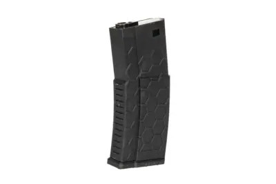 Polimerowy magazynek mid-cap HX 120 kulek do replik M4/M16 - czarny - obrazek 2
