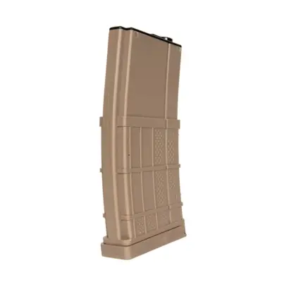 Polimerowy magazynek mid-cap LT 130 kulek do replik M4/M16 - tan ACM-05-029527-00 asgbox.pl
