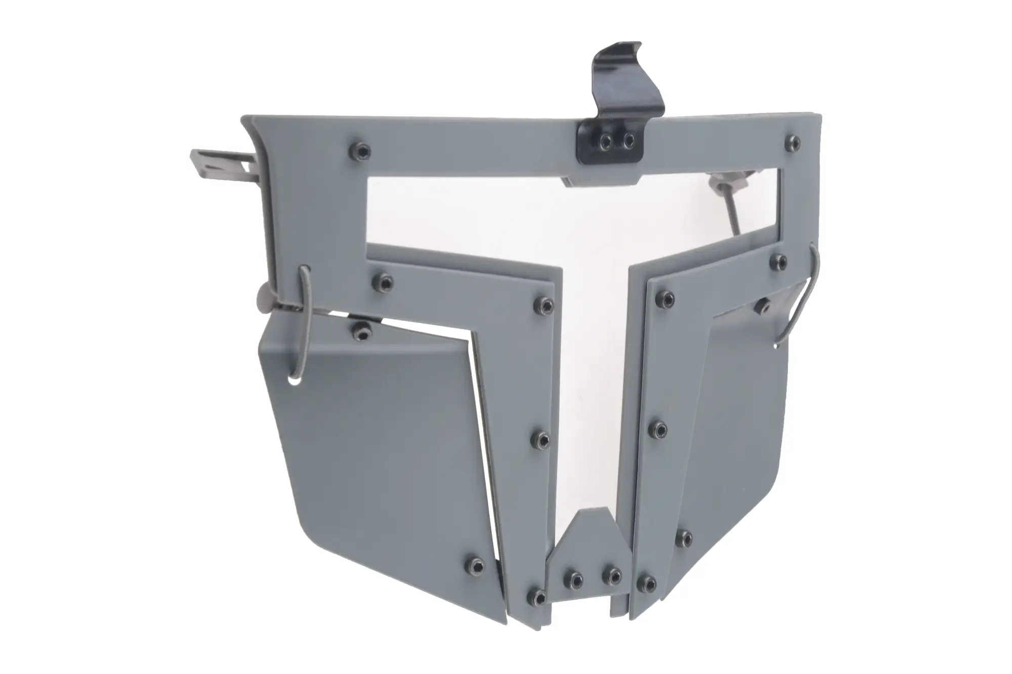 Maska do hełmu - szara UTT-28-023309-00 asgbox.pl Maska do hełmu - szara - obrazek 3