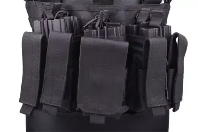 Kamizelka taktyczna Scout Chest Rig - czarna - obrazek 5