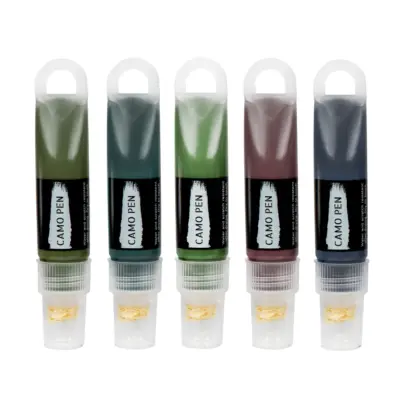 asgbox.pl - Zestaw 5 farb do maskowania Camo-Pen - woodland
