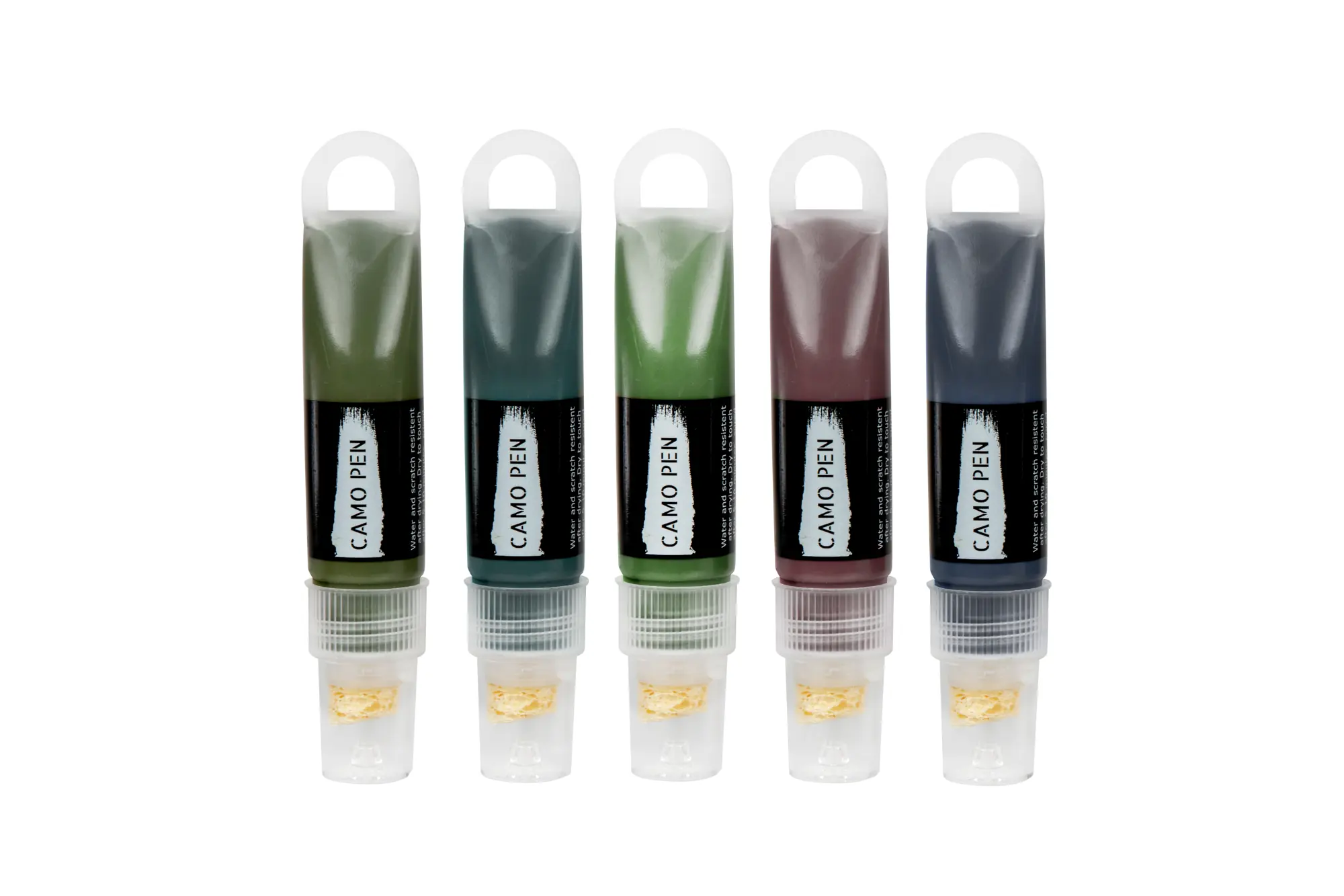Zestaw 5 farb do maskowania Camo-Pen - woodland CAP-17-028745-00 asgbox.pl asgbox.pl - Zestaw 5 farb do maskowania Camo-Pen - woodland