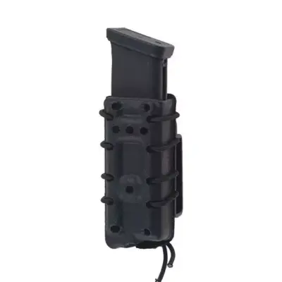 asgbox.pl - Ładownica na magazynek pistoletowy (wersja z dodatkowym wypełnieniem) (QD na pas) - czarna