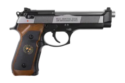 Replika pistoletu Samurai Edge Standard V2. M9 Full Auto - czarno/srebrna - obrazek 3