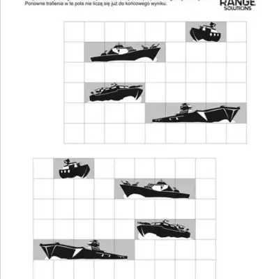 asgbox.pl - Tarcza Strzelecka Statki - 50szt