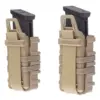 Podwójna ładownica Open III (S) na magazynki pistoletowe - tan OD-G-PRI-19-017418-00 asgbox.pl