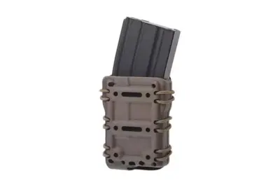 Ładownica SMC na magazynek 5.56 (wersja z dodatkowym wypełnieniem) (na pas 50mm) - dark earth - obrazek 3