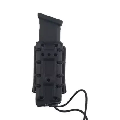 asgbox.pl - Ładownica SMC na magazynek pistoletowy (QD na pas) - czarna