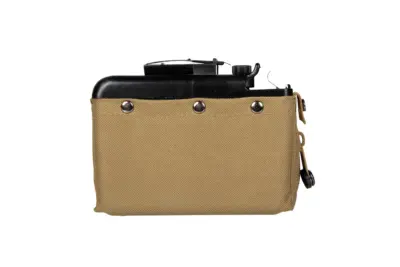 P252P-T	Box Magazine For M249 Series (1200 Rd, Full Automatic Tan ) - obrazek 3