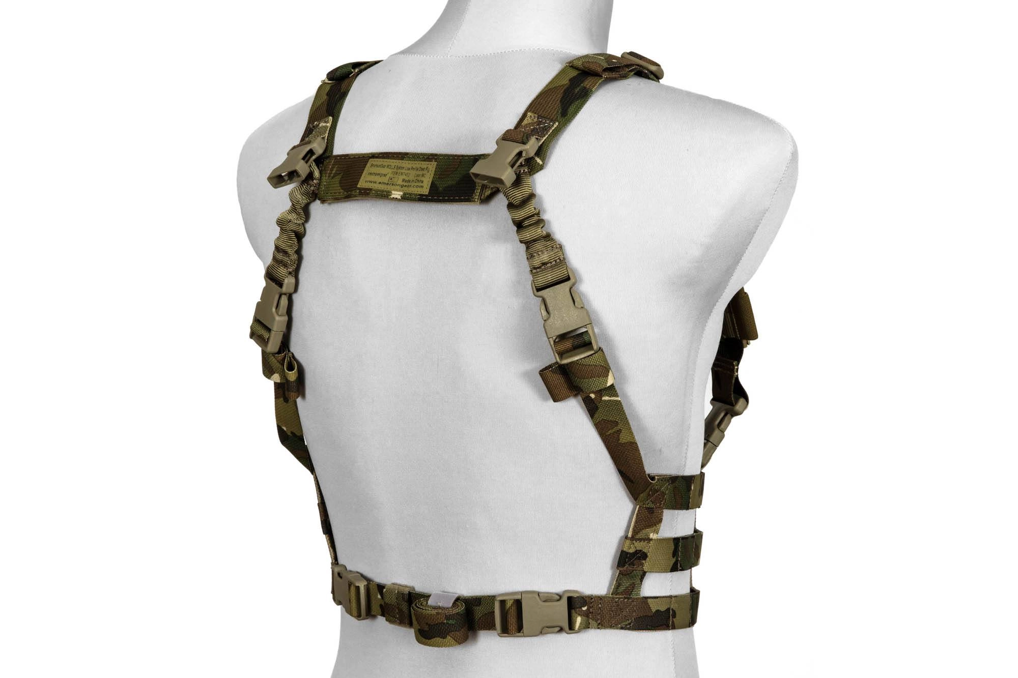 Kamizelka taktyczna Chest Rig typu Low Profile - Multicam OD-G-EME-18-012919-00 asgbox.pl Kamizelka taktyczna Chest Rig typu Low Profile - Multicam - obrazek 4