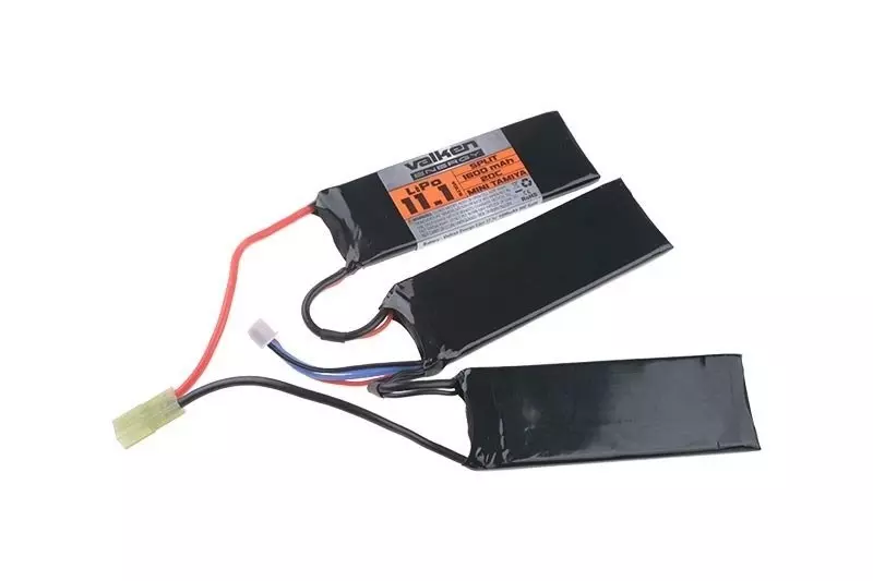 Akumulator LiPo 11,1V Valken Energy 1600mah 20C (3-modułowy) OD-G-VLK-06-020998-00 asgbox.pl asgbox.pl - Akumulator LiPo 11