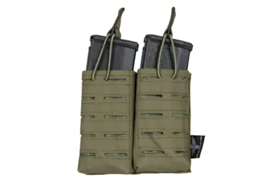 Podwójna ładownica Laser-Cut MOLLE na 2 magazynki typu M4/M16 - Ranger Green - obrazek 2
