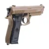 Replika sprężynowa pistoletu TAURUS PT92 - tan OD-G-CYB-03-019930-00 asgbox.pl