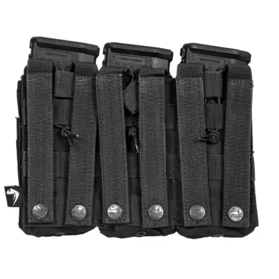 asgbox.pl - Potrójna ładownica na 6 magazynków typu M4/M16 - czarna