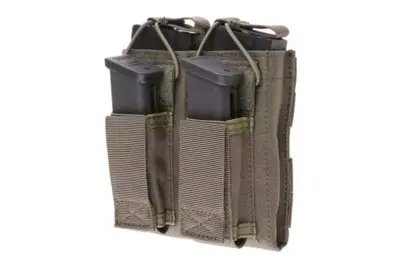 Podwójna ładownica Open Top na magazynki M4/M16 + pistoletowe - foliage green - obrazek 3