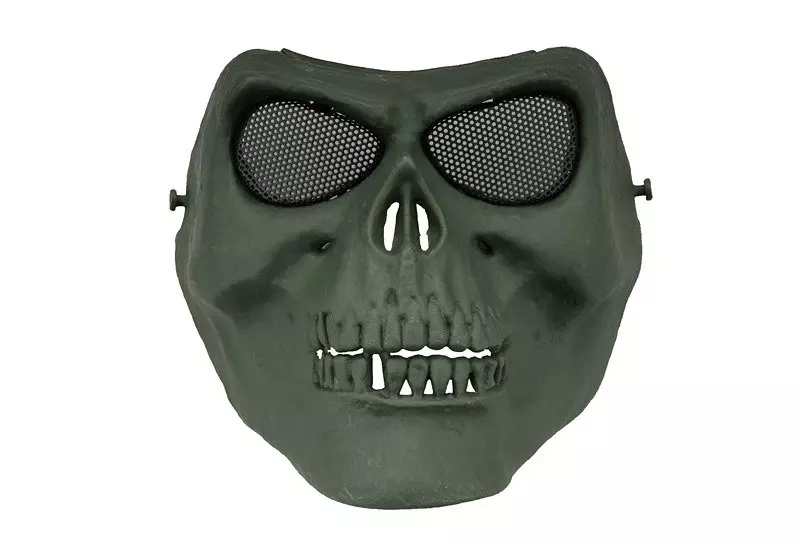 Maska na twarz Skull Style - oliwkowa UTT-28-002982-00 asgbox.pl Maska na twarz Skull Style - oliwkowa - obrazek 4