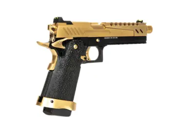 Replika pistoletu Hi-capa 5.1 Split Slide - złota / czarna - obrazek 5