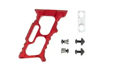 Aluminiowy kątowy chwyt przedni M-LOK/KEYMOD - czerwony - obrazek 3