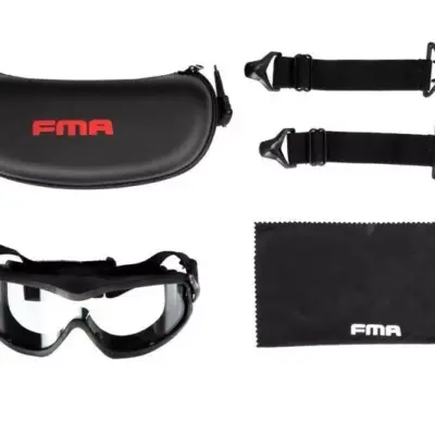 Alternative view of Gogle Spectra - czarne