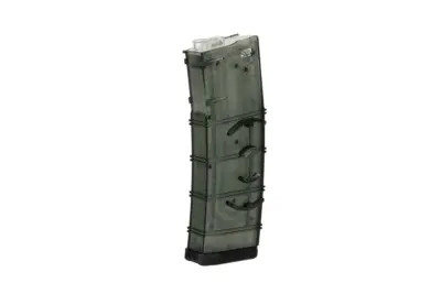 Magazynek mid-cap 150 kulek do replik M4/M16 - Translucent Green - obrazek 3
