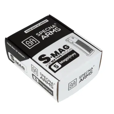 Alternative view of Zestaw 5 magazynków S-Mag Mid-Cap na 125 kulek - tan