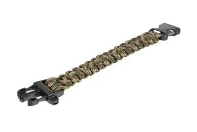 asgbox.pl - Bransoletka survivalowa (fastex) - camo