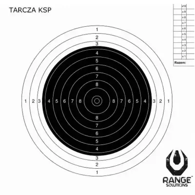 asgbox.pl - Tarcza KSP Karabin Sportowy 50m - 100 szt.