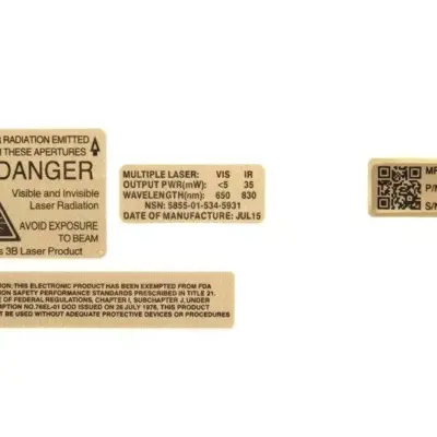 asgbox.pl - Zestaw naklejek 02 do replik AN PEQ-15